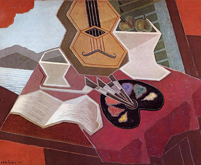 Table Overlooking the Sea Juan Gris